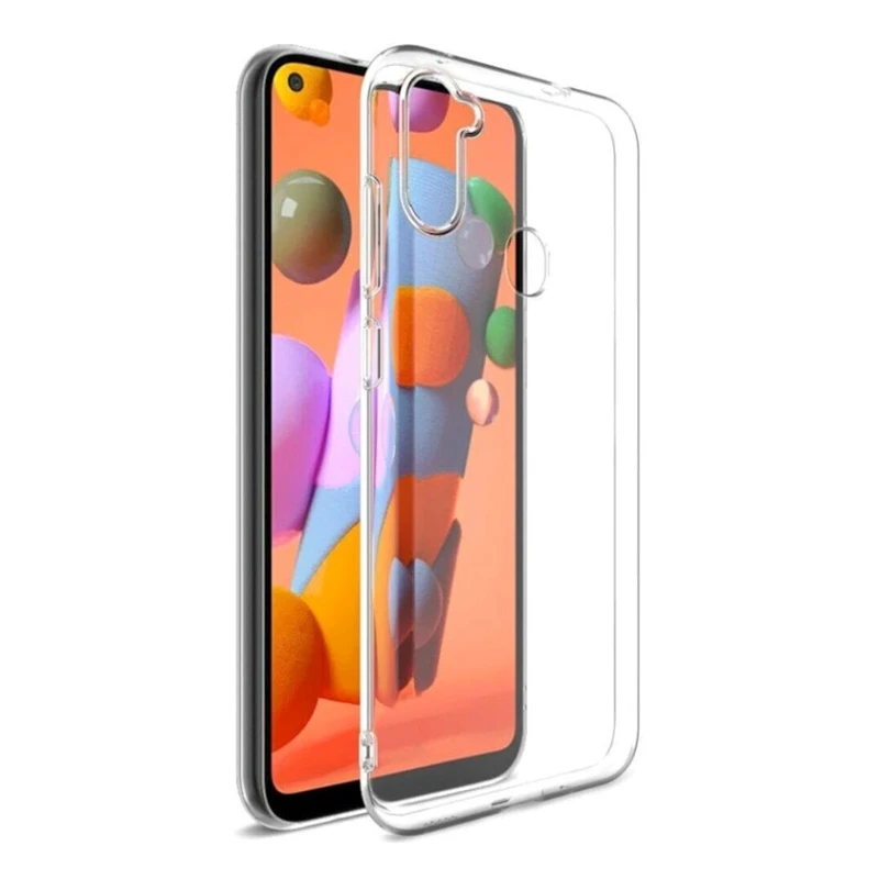 Çexol Samsung Galaxy A11 üçün, Transparent