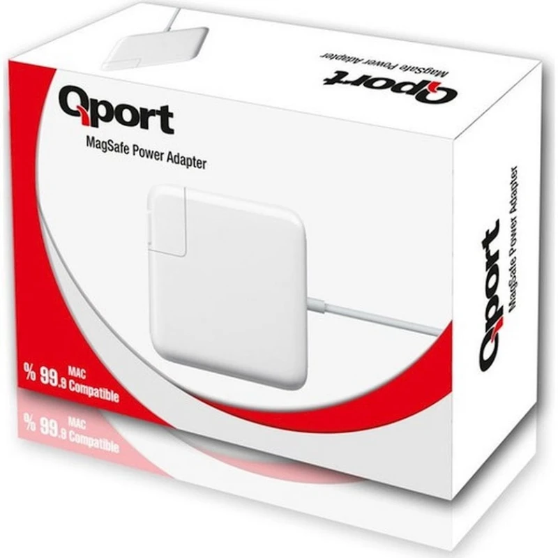 Адаптер питания Qport 18.5V 4.6A Pro17 MagSafe1 Адаптер питания Qport 18.5V 4.6A Pro17 MagSafe1