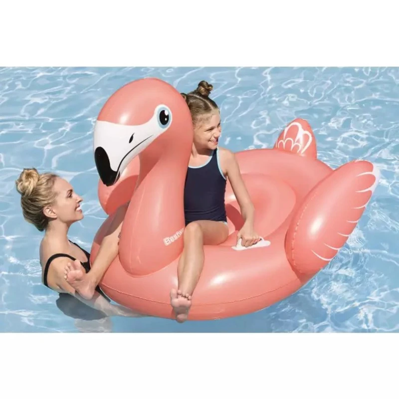 Надувная игрушка Bestway 41525 Fancy Flamingo Ride-On 128x110x87см Надувная игрушка Bestway 41525 Fancy Flamingo Ride-On 128x110x87см