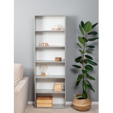 Stellaj Letta LDSP, boz, 181х24х60 sm
