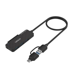 USB хаб Onten UCA312 USB-C & USB 3.0 to SATA adapter with USB 3.0