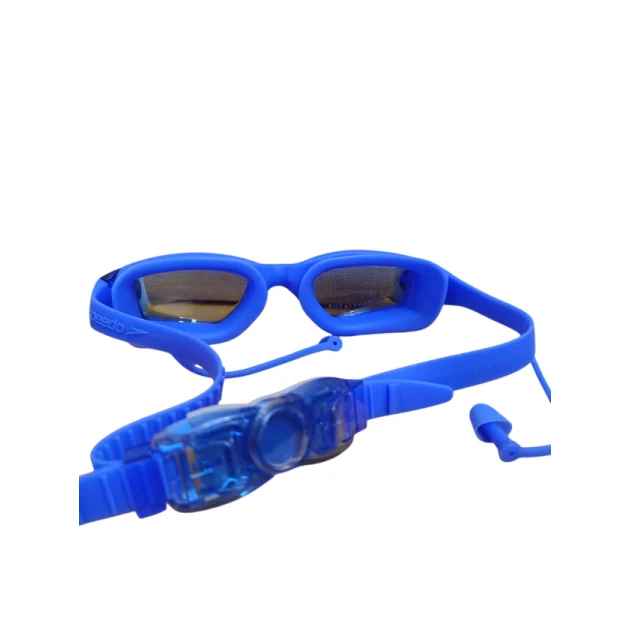 Üzgüçülük üçün eynək Speedo Fastkin Pure Focus Mirror Blue