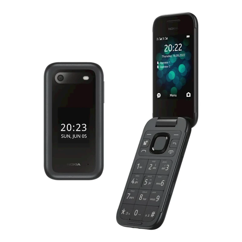 Мобильный телефон Nokia 2660 Flip Black Мобильный телефон Nokia 2660 Flip Black