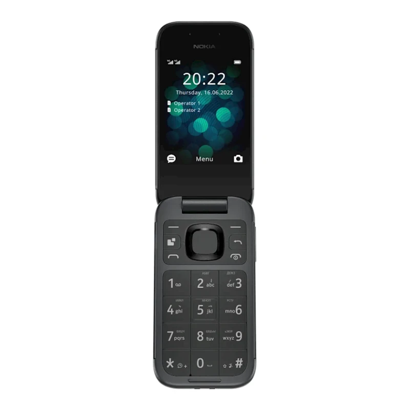 Мобильный телефон Nokia 2660 Flip Black Мобильный телефон Nokia 2660 Flip Black