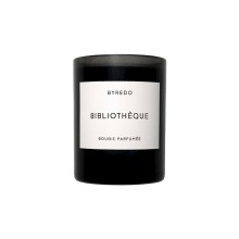 Ətirli şam Byredo Bibliotheque, 60 saat yanma, stəkanda, qara, 240 q