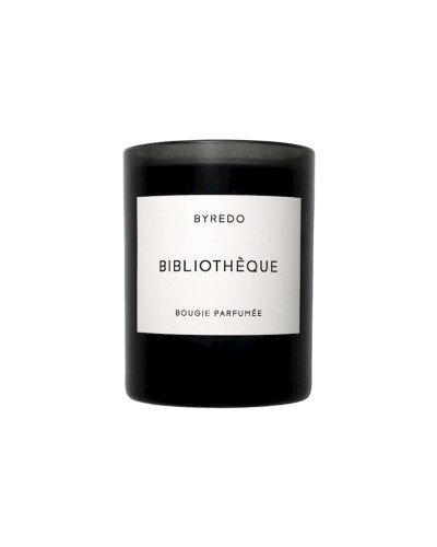 Ətirli şam Byredo Bibliotheque, 60 saat yanma, stəkanda, qara, 240 q
