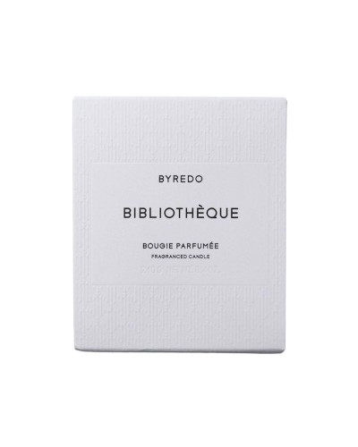 Ətirli şam Byredo Bibliotheque, 60 saat yanma, stəkanda, qara, 240 q