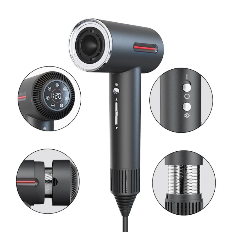 Фен Lescolton LS-092 Black