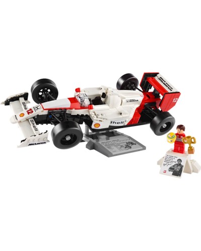 Konstruktor LEGO Icons McLaren MP4/4 & Ayrton Senna 10330, 18+ yaş, 693 element