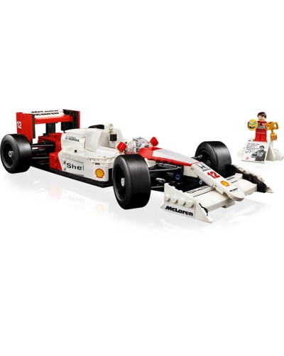Konstruktor LEGO Icons McLaren MP4/4 & Ayrton Senna 10330, 18+ yaş, 693 element