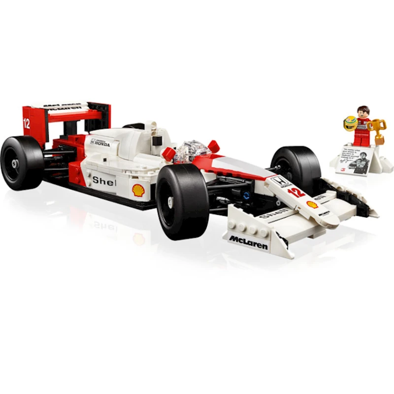 Конструктор LEGO Icons McLaren MP4/4 & Ayrton Senna 10330, 18+ лет, 693 элементов