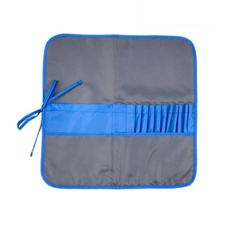 Пенал для кистей Rosa Studio, 37x37 см, ткань, синий Пенал для кистей Rosa Studio, 37x37 см, ткань, синий