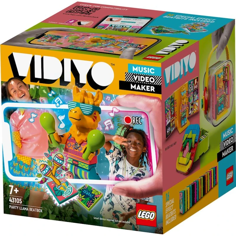 Конструктор LEGO VIDIYO Party Llama BeatBox 43105, 7+ лет, 82 шт