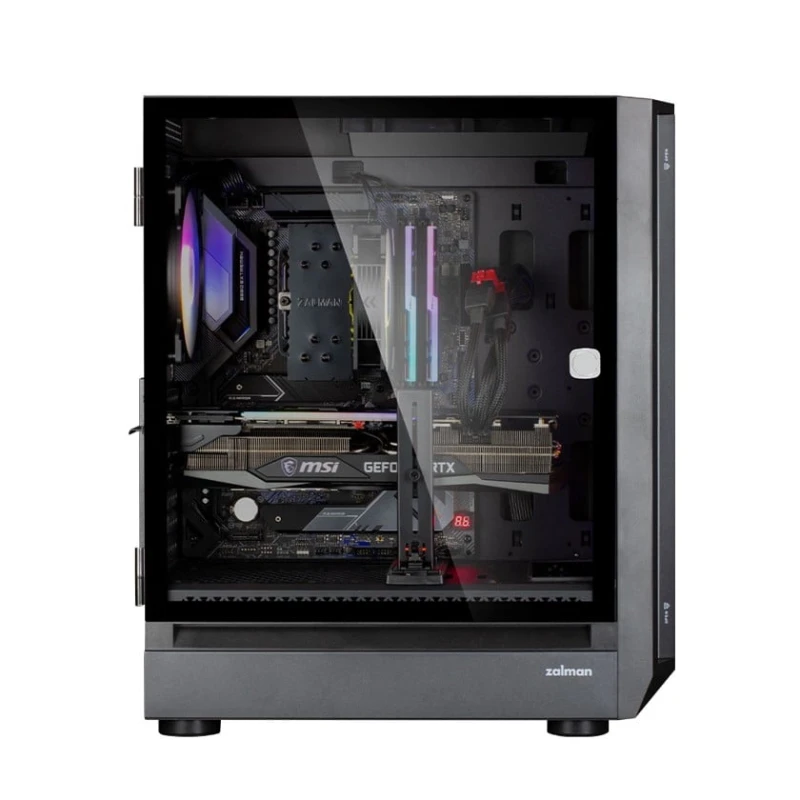 Корпус Zalman I6 Black (I6BLACK) без БП - I6BLACK Корпус Zalman I6 Black (I6BLACK) без БП - I6BLACK