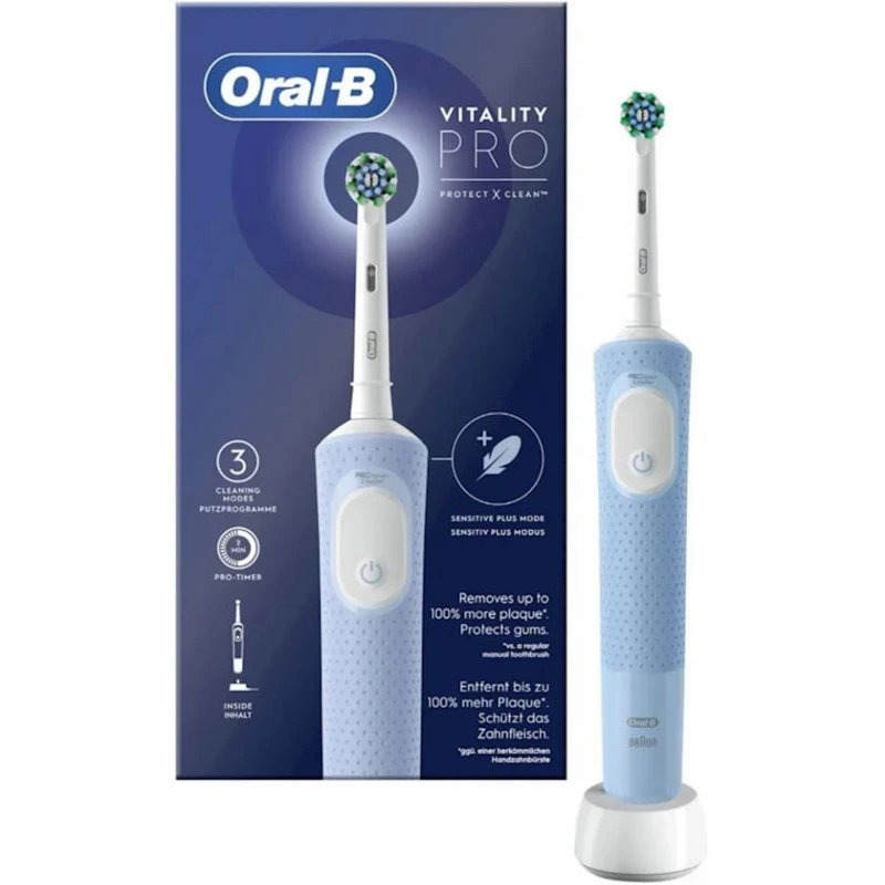 Электрическая зубная щетка Oral-B Vitality Pro D 103 Blue Hangable Box