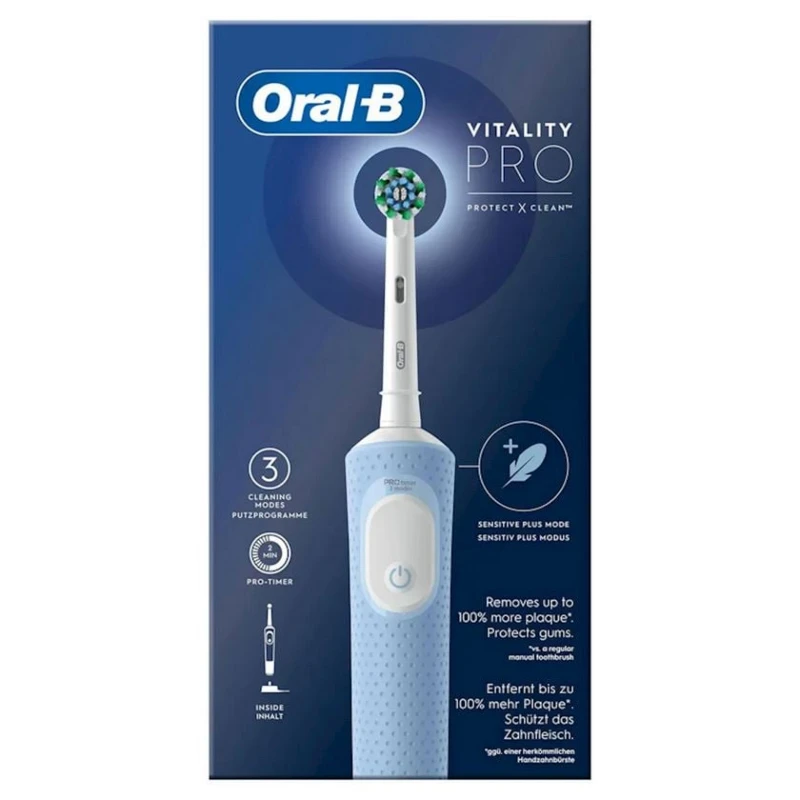 Электрическая зубная щетка Oral-B Vitality Pro D 103 Blue Hangable Box