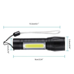 Светодиодный фонарь WKN030, 9x2.4 см Светодиодный фонарь WKN030, 9x2.4 см