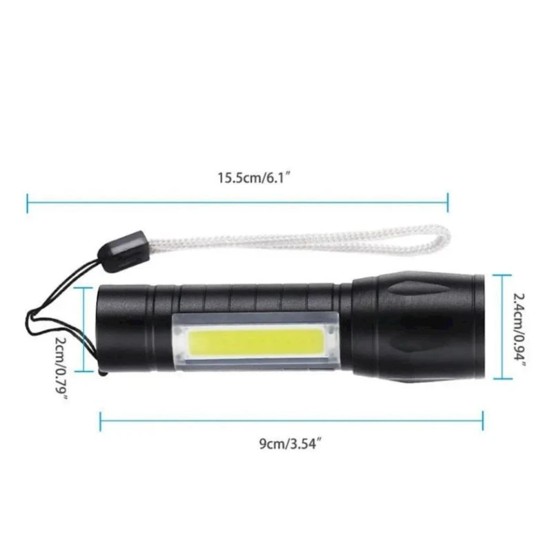 Светодиодный фонарь WKN030, 9x2.4 см Светодиодный фонарь WKN030, 9x2.4 см