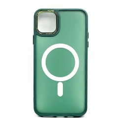 Çexol Magsafe Apple iPhone 12 üçün, Yaşıl