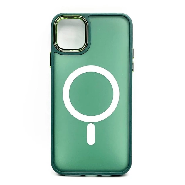 Çexol Magsafe Apple iPhone 12 üçün, Yaşıl
