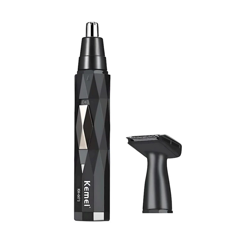 Burun və qulaqlar üçün trimmer Kemei KM-6673 Black Burun və qulaqlar üçün trimmer Kemei KM-6673 Black