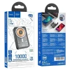 Внешний аккумулятор Hoco Q14A Ice Crystal 10000 mAh Black Внешний аккумулятор Hoco Q14A Ice Crystal 10000 mAh Black