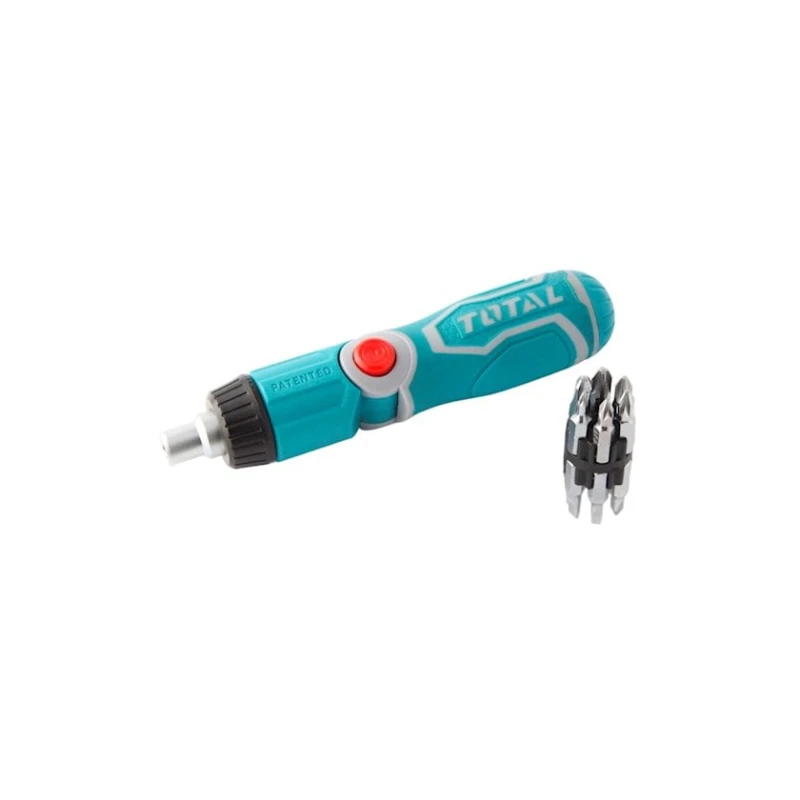 Набор отверток Total TACSD30136 с реверсом и со сменными насадками