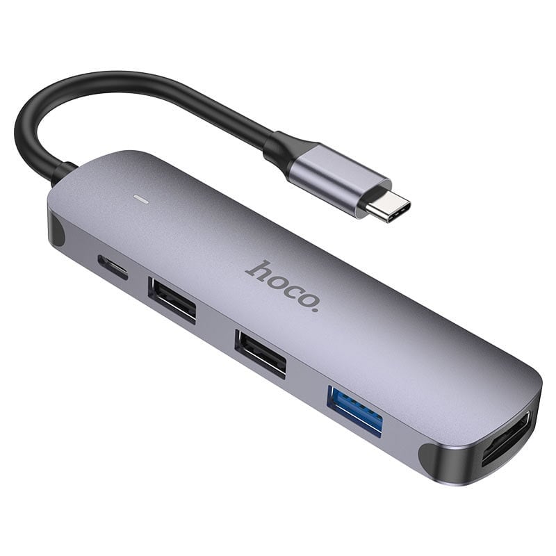 USB хаб Hoco HB27 HDTV USB 3.0 USB 2.02 PD USB хаб Hoco HB27 HDTV USB 3.0 USB 2.02 PD