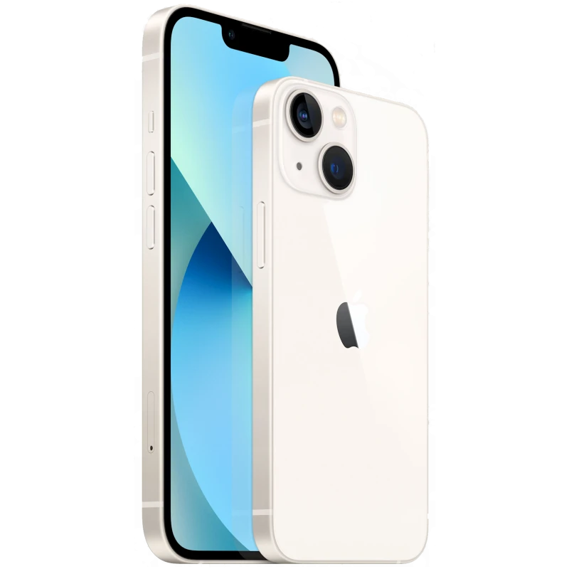 Смартфон Apple iPhone 13 4GB/128GB Starlight + Transparent Silicone case + Apple 20w charger + Screen Protector Смартфон Apple iPhone 13 4GB/128GB Starlight + Transparent Silicone case + Apple 20w charger + Screen Protector