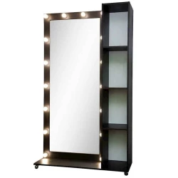 Напольное зеркало, ЛДСП, венге, 180x40x110 см Напольное зеркало, ЛДСП, венге, 180x40x110 см