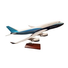 Dekorativ təyyarə modeli Boeing 747, rəngbərəng, 43x45x20 sm