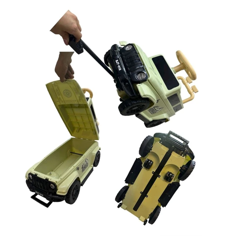 Машинка-каталка BJT-918X, зеленый