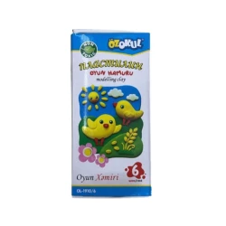 Plastilin Özokul, 6 rəng, 120 q
