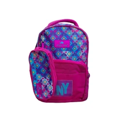 Набор Glossy Bird GB2595-NY: рюкзак, мини-сумка и пенал, розовый, 40x28 см