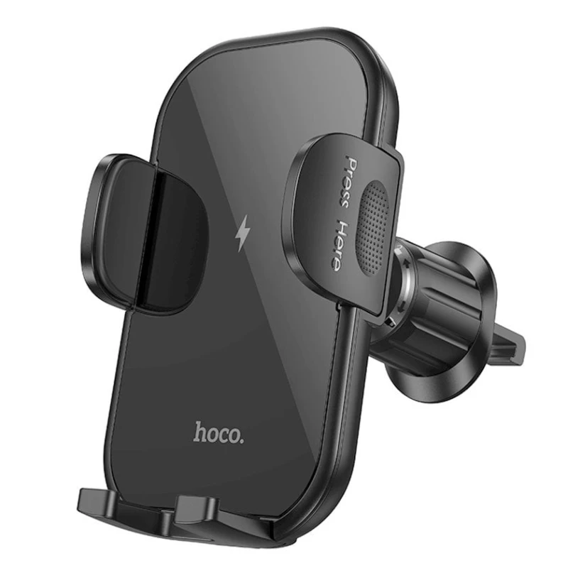 Avtomobil üçün tutacaq Hoco Wireless HW4 Black və hədiyyə Hoco UPA24 Black Avtomobil üçün tutacaq Hoco Wireless HW4 Black və hədiyyə Hoco UPA24 Black