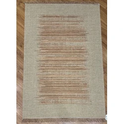 Ковер Natural halı Brooklyn BRK02NA, 135х200 см, полиэстер, бежевый