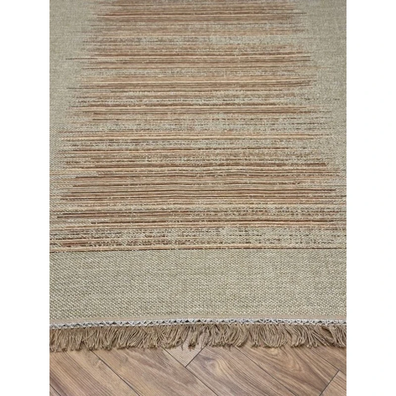 Ковер Natural halı Brooklyn BRK02NA, 135х200 см, полиэстер, бежевый Ковер Natural halı Brooklyn BRK02NA, 135х200 см, полиэстер, бежевый