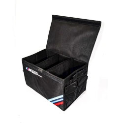 Avtomobil üçün çanta-orqanayzer BMW, 33x24x17 sm, qara Avtomobil üçün çanta-orqanayzer BMW, 33x24x17 sm, qara