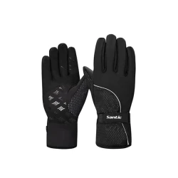 Велоперчатки Santic Talo W3P164H, черные, полиэстер, размер L