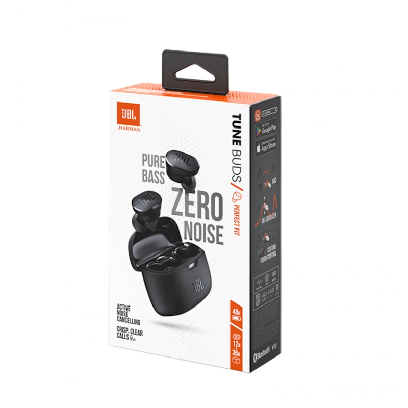 Беспроводные наушники JBL Tune Buds Black Беспроводные наушники JBL Tune Buds Black