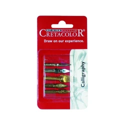 Xəttatlıq dəsti Cretacolor, 5 lələk