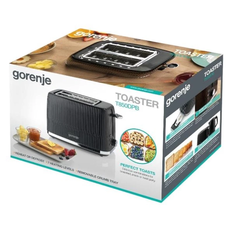 Тостер Gorenje T850DPB Тостер Gorenje T850DPB