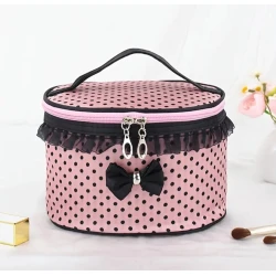 Органайзер-косметичка, розовая 20x13x13 см