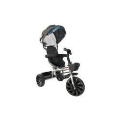 Uşaq üçün üçtəkərli velosiped 1185, 2 yaşdan, 25 kq-a qədər, qara