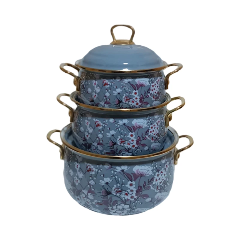 Набор кастрюль Sahara SHA-00002774, эмаль, разноцветный, 16/18/20/22 см Набор кастрюль Sahara SHA-00002774, эмаль, разноцветный, 16/18/20/22 см