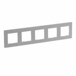 Горизонтальная рамка Legrand Raventi 768385, пластик/стекло, черный