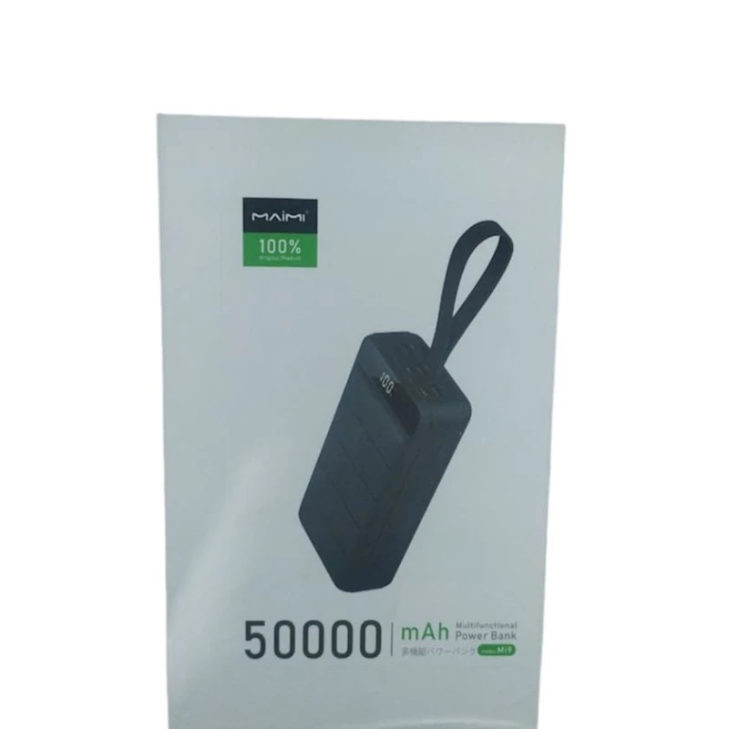 Внешний аккумулятор Maimi Mi9 50000 mAh Black Внешний аккумулятор Maimi Mi9 50000 mAh Black
