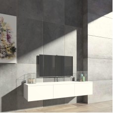 TV üçün tumba ev_12116159, laminat, ağ, 180x35x35 sm