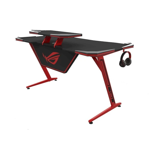 Геймерский компьютерный стол 140x75x75 см, черный/красный Геймерский компьютерный стол 140x75x75 см, черный/красный