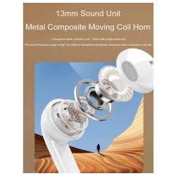 Simsiz qulaqlıq Lenovo TW60W White